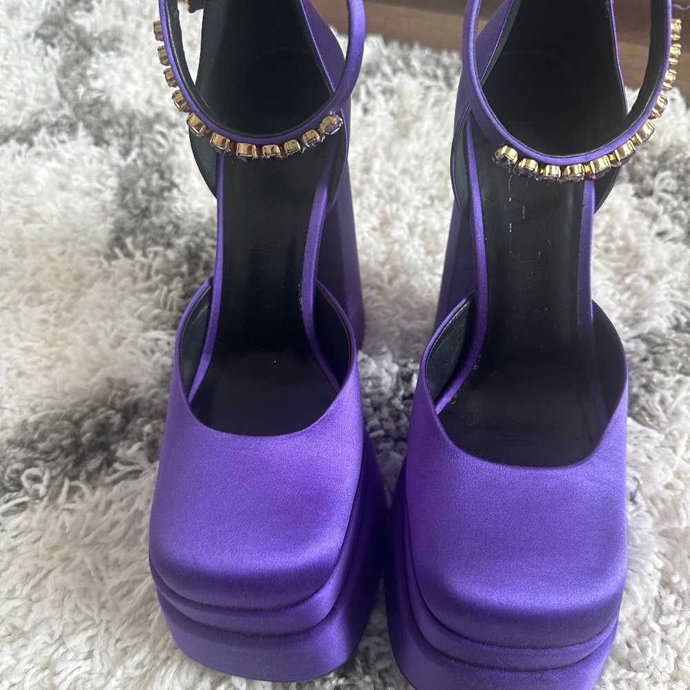 Versace 6 inch heels